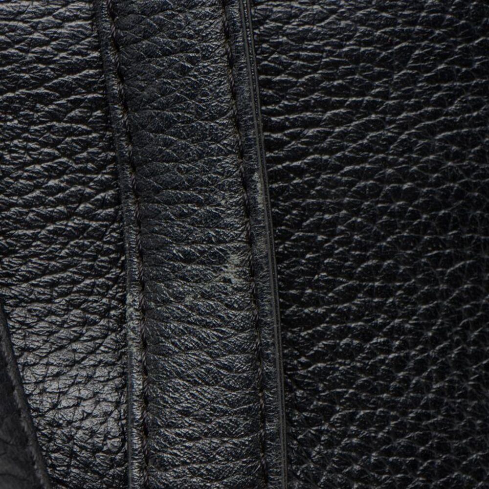 MCM Vintage Leather Logo Charms Drawstring Backpack - Picture 12 of 16